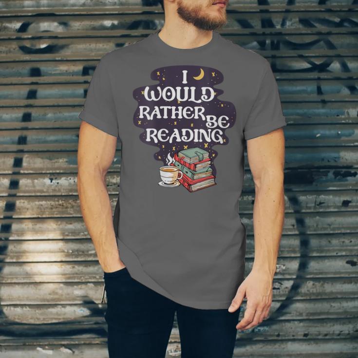 I Would Rather Be Reading Bookworm Book Lover Librarian Kids Unisex Jersey T-Shirt I Would Rather Be Reading Bookworm Book Lover Librarian Kids Unisex Jersey T-Shirt