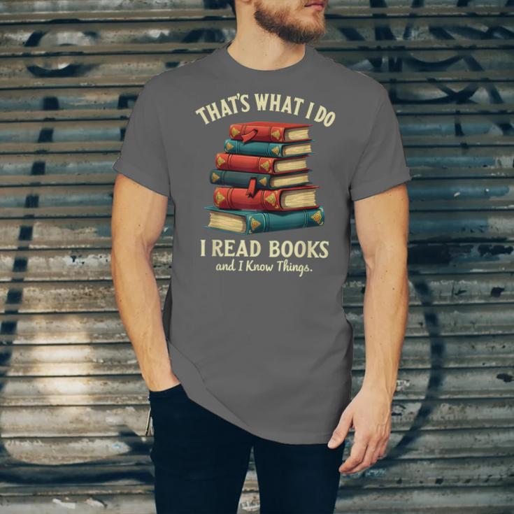 I Read Books Bookworm Halloween Unisex Jersey T-Shirt