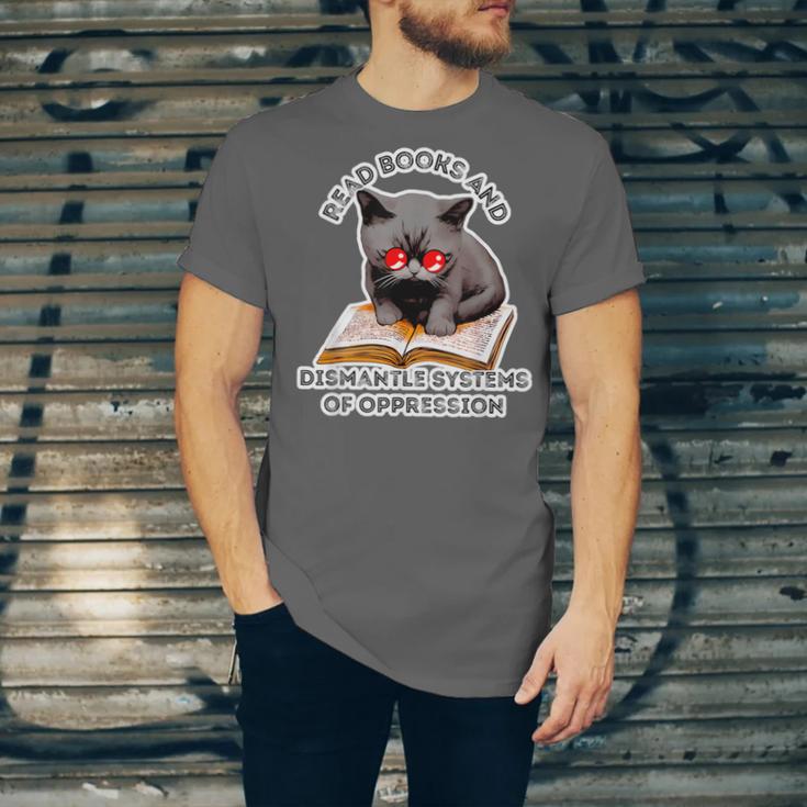 Read Books And Dismantle Systems Of Oppression Unisex Jersey T-Shirt