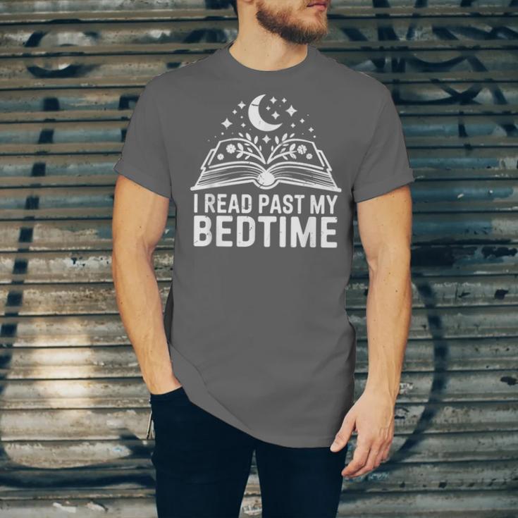 I Read Past My Bedtime Book Lover For Women Men Kids Unisex Jersey T-Shirt I Read Past My Bedtime Book Lover For Women Men Kids Unisex Jersey T-Shirt