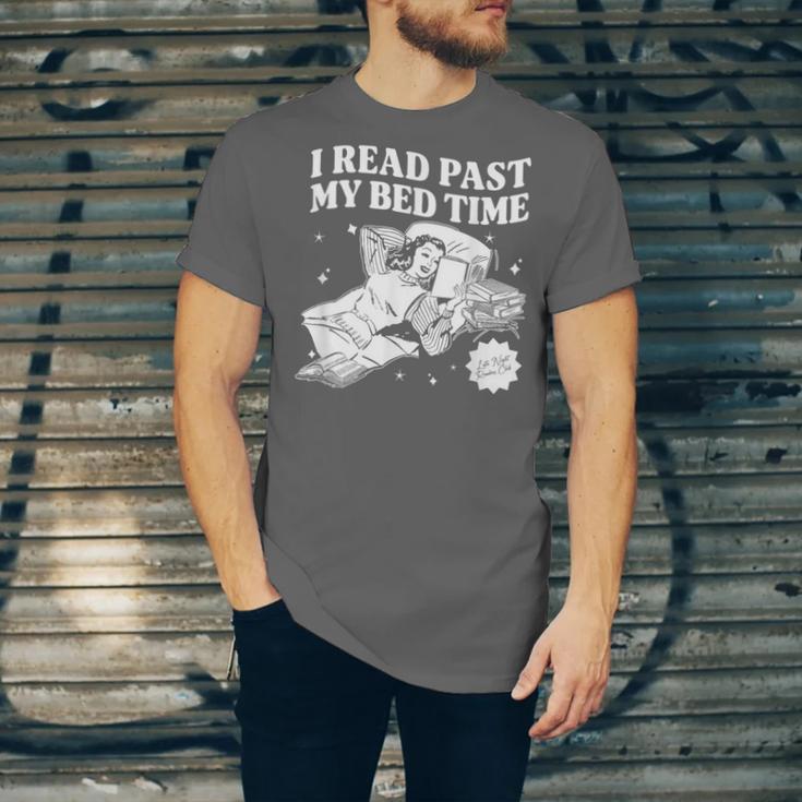 I Read Past My Bedtime Late Night Readers Book Club Unisex Jersey T-Shirt