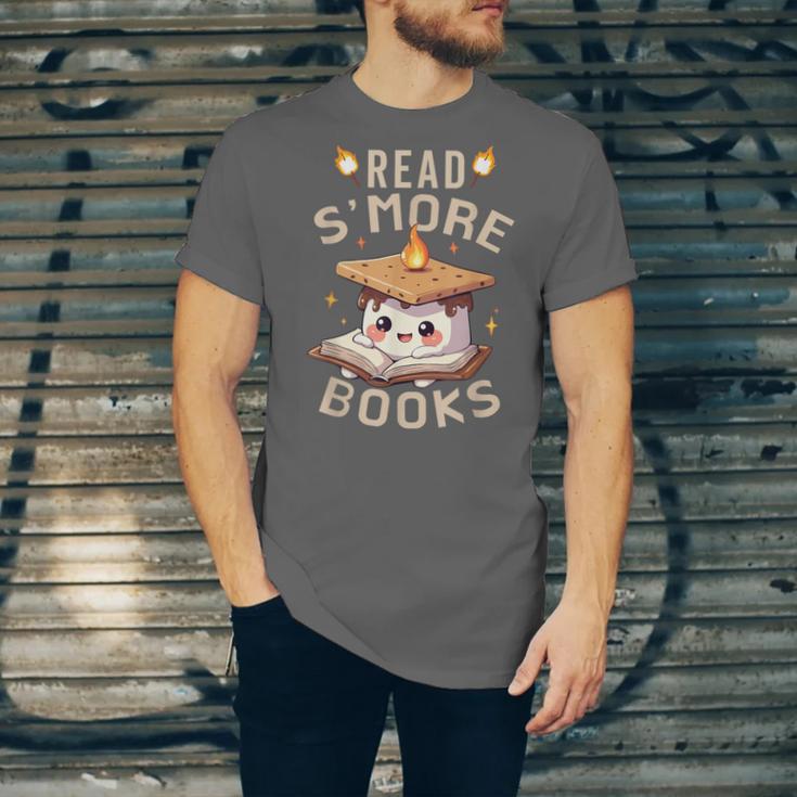 Read S'More Book Marshmallow Book Reading Lover Unisex Jersey T-Shirt Read S'More Book Marshmallow Book Reading Lover Unisex Jersey T-Shirt