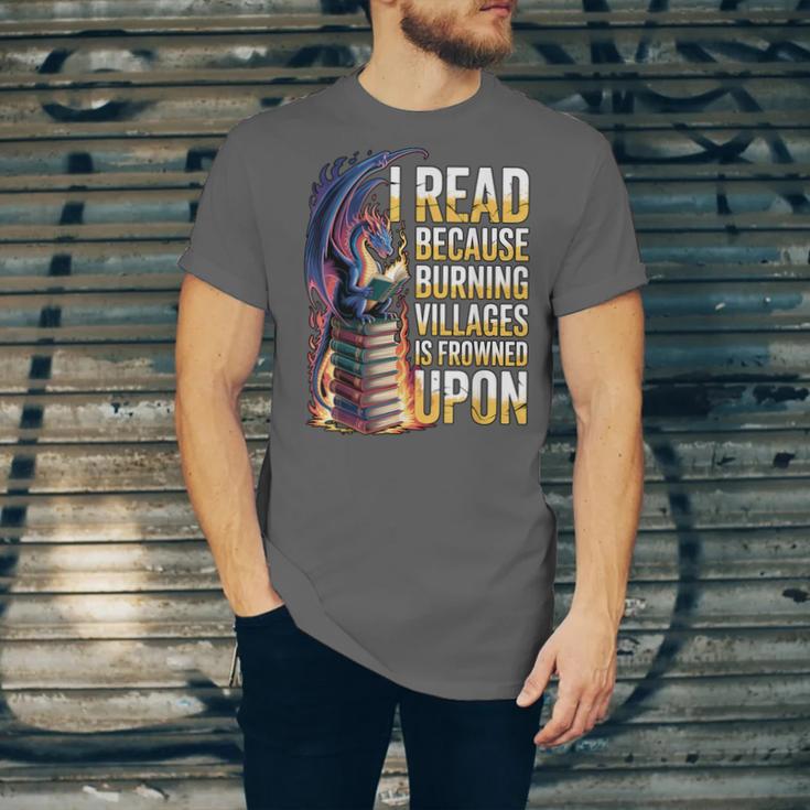 Reading Bookish Dragon Fantasy Unisex Jersey T-Shirt Reading Bookish Dragon Fantasy Unisex Jersey T-Shirt