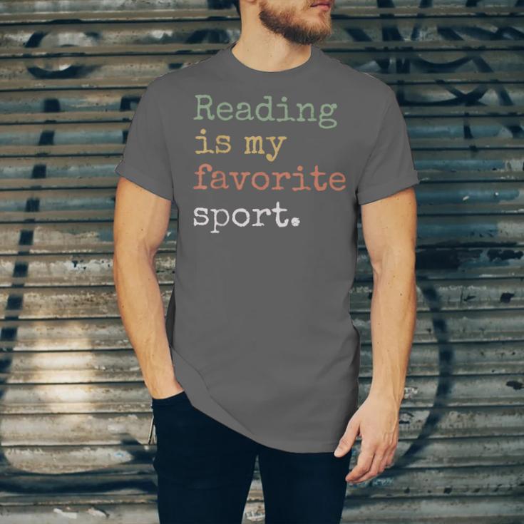Reading Is My Favorite Sport Book Lovers Man Woman Unisex Jersey T-Shirt Reading Is My Favorite Sport Book Lovers Man Woman Unisex Jersey T-Shirt