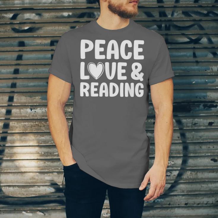 Reading I Love Books And Reading Unisex Jersey T-Shirt