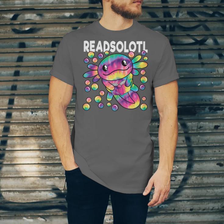 Readsolotl Cute Axolotl Book Lover Reading Women Girls Unisex Jersey T-Shirt Readsolotl Cute Axolotl Book Lover Reading Women Girls Unisex Jersey T-Shirt