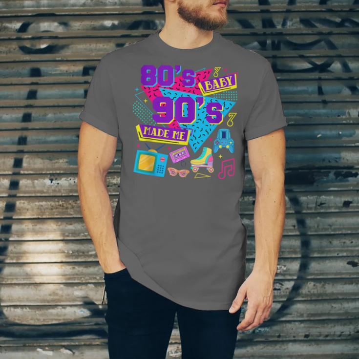 Retro 1980s 80's Baby 1990s 90's Made Me Nostalgia Birthday Unisex Jersey T-Shirt Retro 1980s 80's Baby 1990s 90's Made Me Nostalgia Birthday Unisex Jersey T-Shirt