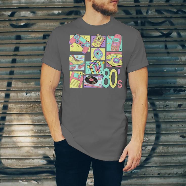 Retro 80s Nostalgia 1980s Throwback Party Costume Unisex Jersey T-Shirt