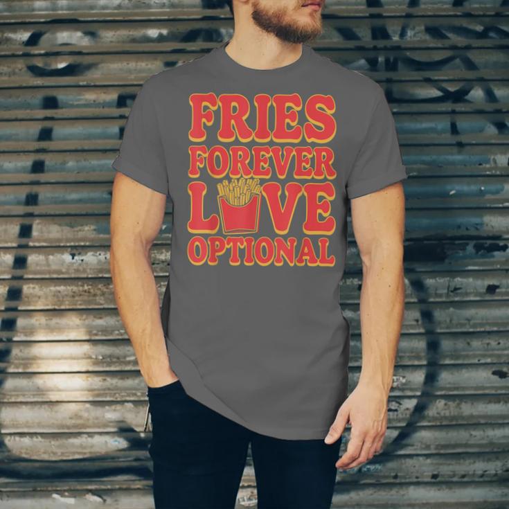 Retro Fast Food Nostalgia Vintage Diner Fries Shakes Burgers Unisex Jersey T-Shirt