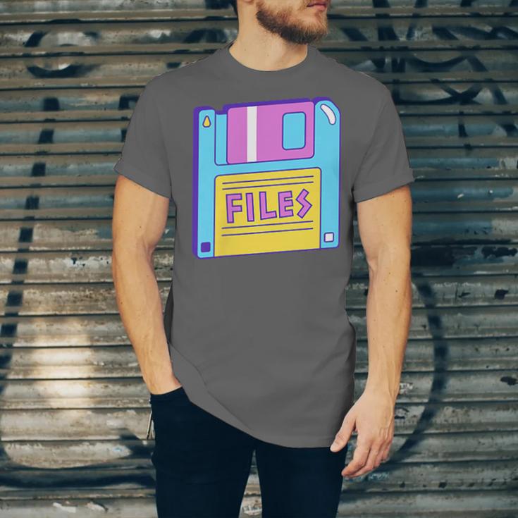 Retro TechnologyOld School Floppy Nostalgia 90s Generation Unisex Jersey T-Shirt