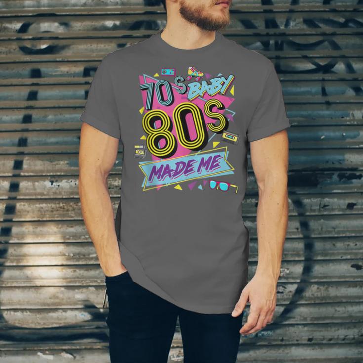 Retro Vintage 70's Baby 80's Made Me Nostalgia Classic Unisex Jersey T-Shirt