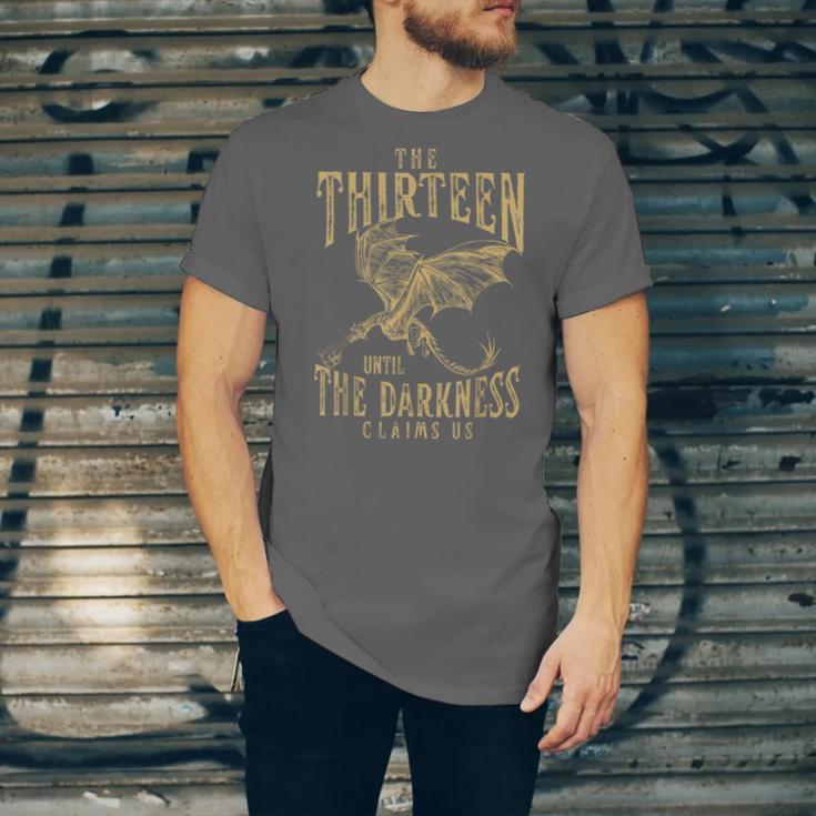 Retro Vintage The Thirteen Until The Darkness Claims Us Book Unisex Jersey T-Shirt