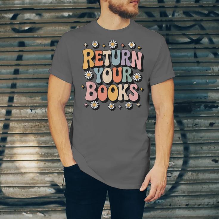 Return Your Books School Librarian Unisex Jersey T-Shirt Return Your Books School Librarian Unisex Jersey T-Shirt