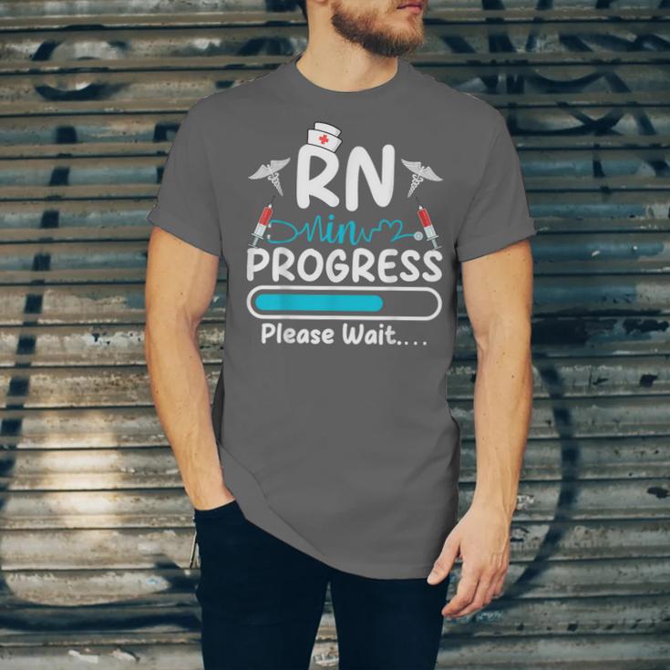 RN In Progress Loading Future Nurse Graduation Lover Unisex Jersey T-Shirt