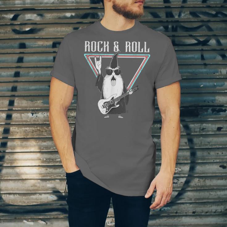 Rock & Roll Wizard Music Nostalgia Unisex Jersey T-Shirt Rock & Roll Wizard Music Nostalgia Unisex Jersey T-Shirt