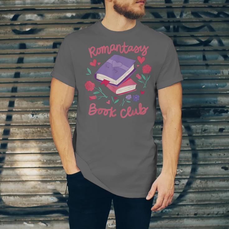 Romantasy Book Club Novel Reading Club Bibliophiles Fiction Unisex Jersey T-Shirt