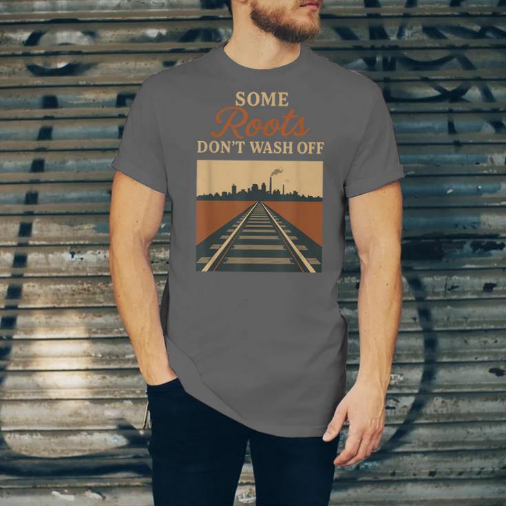 Rust Belt Midwest Nostalgia Steel Town Working Class Pride Unisex Jersey T-Shirt