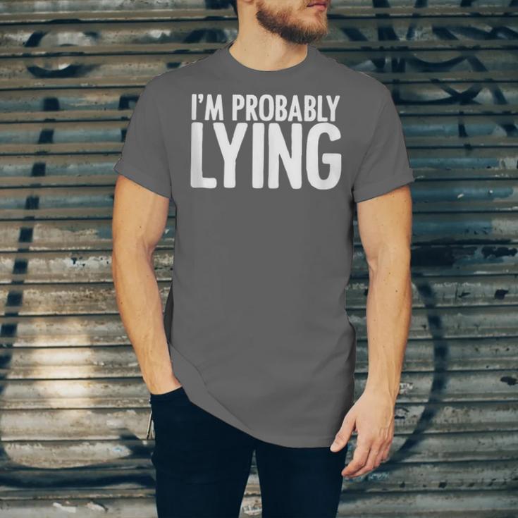 Sarcasm Humor Sassy Quote For Introvert People Unisex Jersey T-Shirt