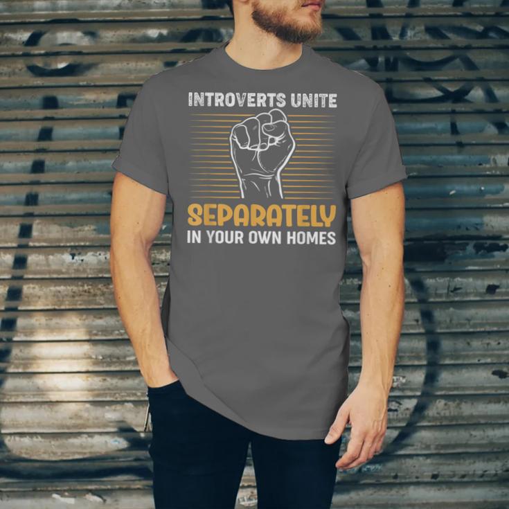Sarcastic Anti Social Introvert Social Interaction Unisex Jersey T-Shirt