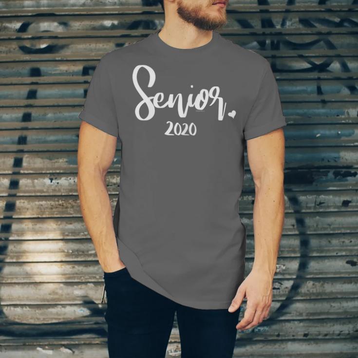 Senior 2020 Class Of 2020 Graduation Women Her Girl Unisex Jersey T-Shirt