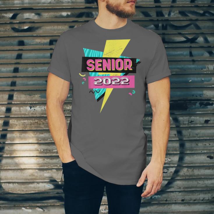 Senior 2022 Graduation Class Of 2022 Retro 90's Graduation Unisex Jersey T-Shirt