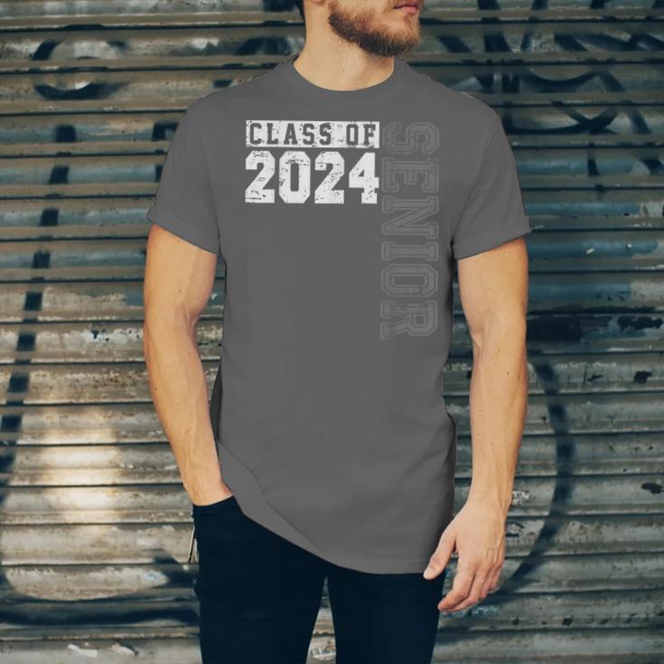 Senior 2024 Class Of 2024 Seniors Graduation 2024 Senior 24 Unisex Jersey T-Shirt