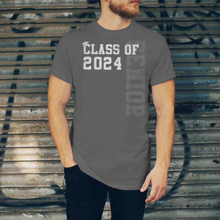 Senior 2024 Class Of 2024 Seniors Graduation 2024 Graduate Unisex Jersey T-Shirt