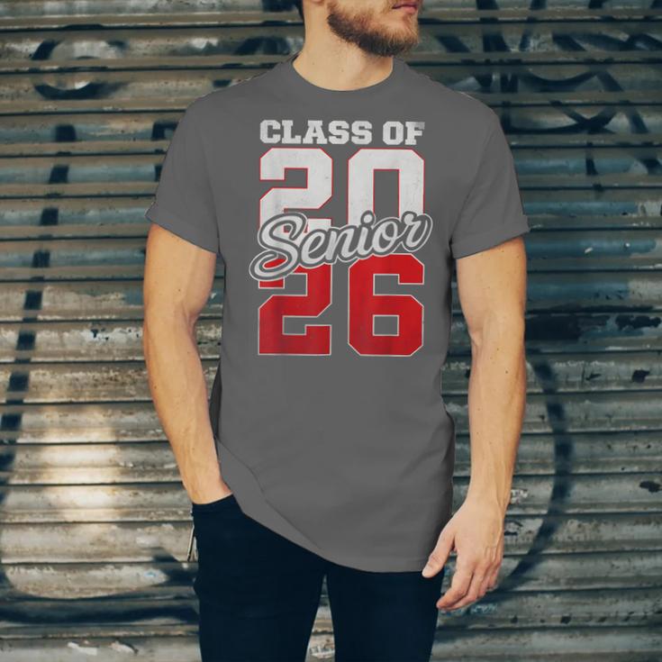 Senior 2026 Class Of 2026 Graduation 2026 Senior 26 Graduate Unisex Jersey T-Shirt