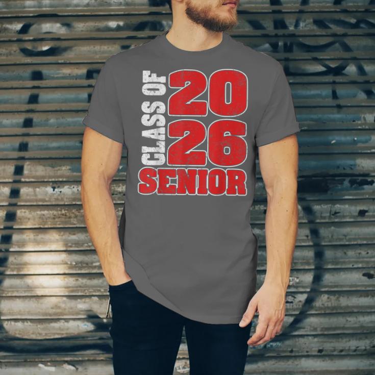 Senior 2026 Class Of 2026 Graduation Unisex Jersey T-Shirt
