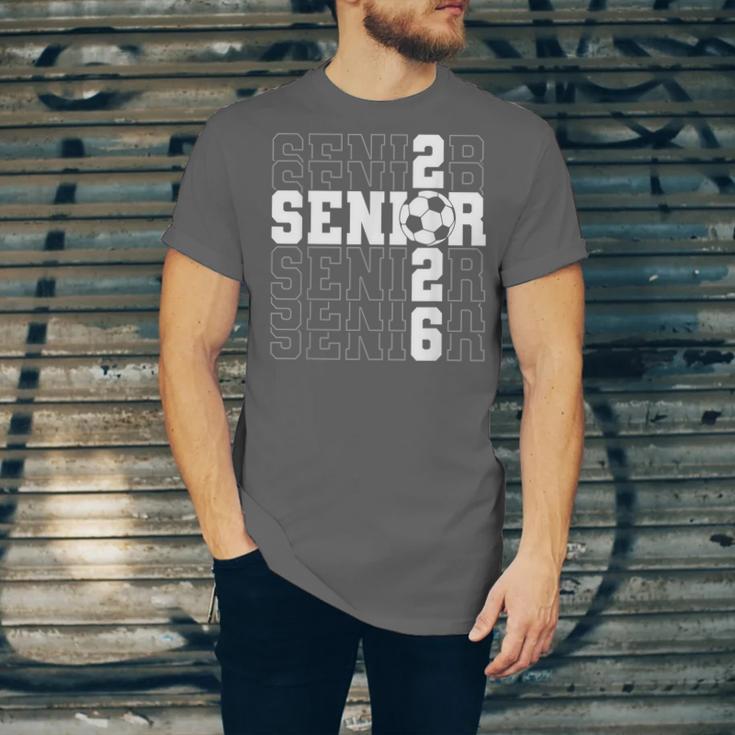 Senior 2026 Soccer Player Class Of 2026 Senior Graduation Unisex Jersey T-Shirt