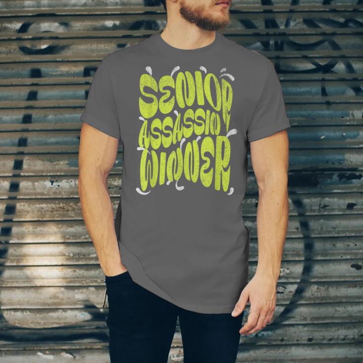 Senior Assassin Winner School Graduation Water Game Unisex Jersey T-Shirt