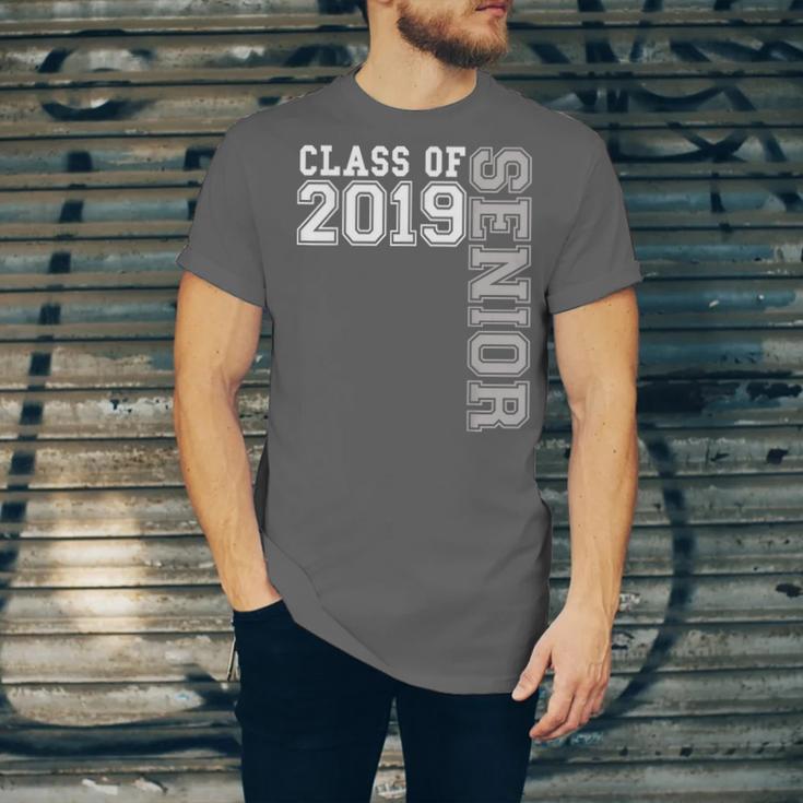 Senior Class Of 2019 19 Shirt High School Graduation Unisex Jersey T-Shirt