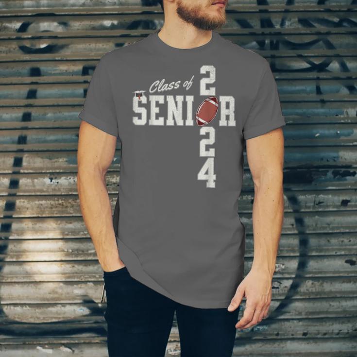 Senior Class Of 2024 Football Graduation Party Favors 2024 Unisex Jersey T-Shirt