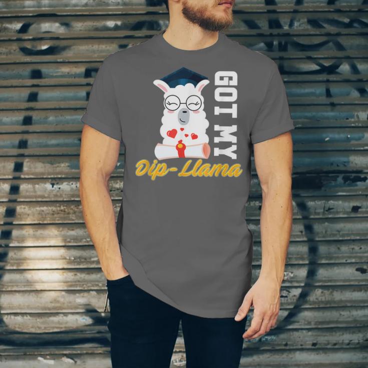 Senior Graduation TShirt 2019 Got My Dip-Llama Diploma Shirt Unisex Jersey T-Shirt