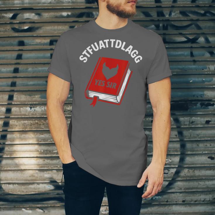 Sexy STFUATTDLAGG Yes Sir Reading Spicy Good Book Love Heart Unisex Jersey T-Shirt