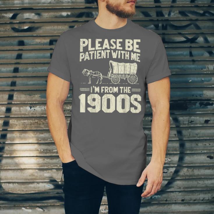 Shirt Please Be Patient I'm From The 1900s Over Unisex Jersey T-Shirt Shirt Please Be Patient I'm From The 1900s Over Unisex Jersey T-Shirt