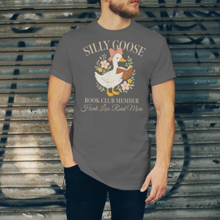 Silly Goose Book Club Member Reading Lover Unisex Jersey T-Shirt Silly Goose Book Club Member Reading Lover Unisex Jersey T-Shirt