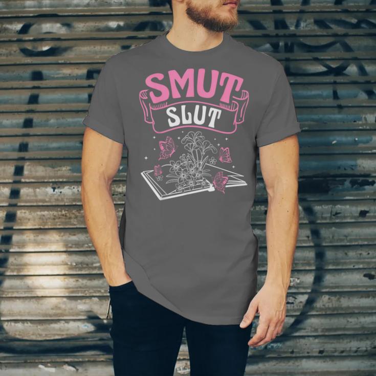 SMUT Slut Provocative Literature Book Club Book Reading Unisex Jersey T-Shirt