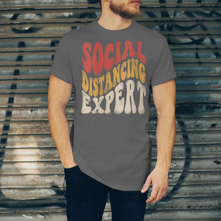 Social Distancing Expert Introvert Unisex Jersey T-Shirt