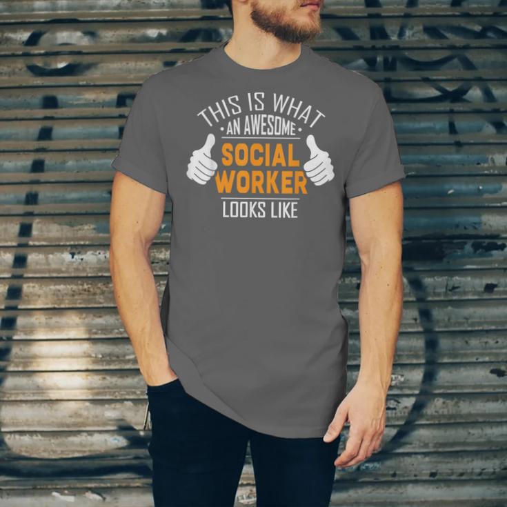 Social Work s Graduation Social Worker Men Unisex Jersey T-Shirt