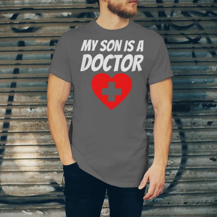 My Son Is A Doctor Shirt Proud Parents Graduation Unisex Jersey T-Shirt