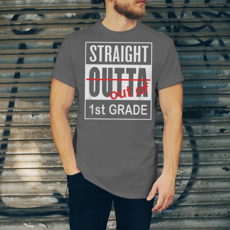 Straight Outta First Grade Graduation 1st GradeShirt Unisex Jersey T-Shirt