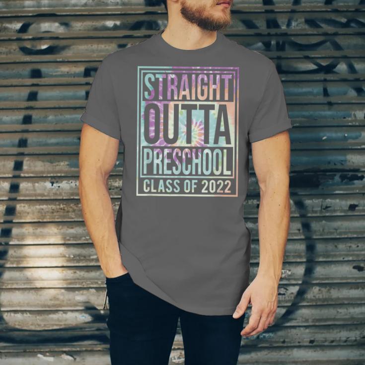 Straight Outta Preschool Class Of 2022 School Graduation Unisex Jersey T-Shirt