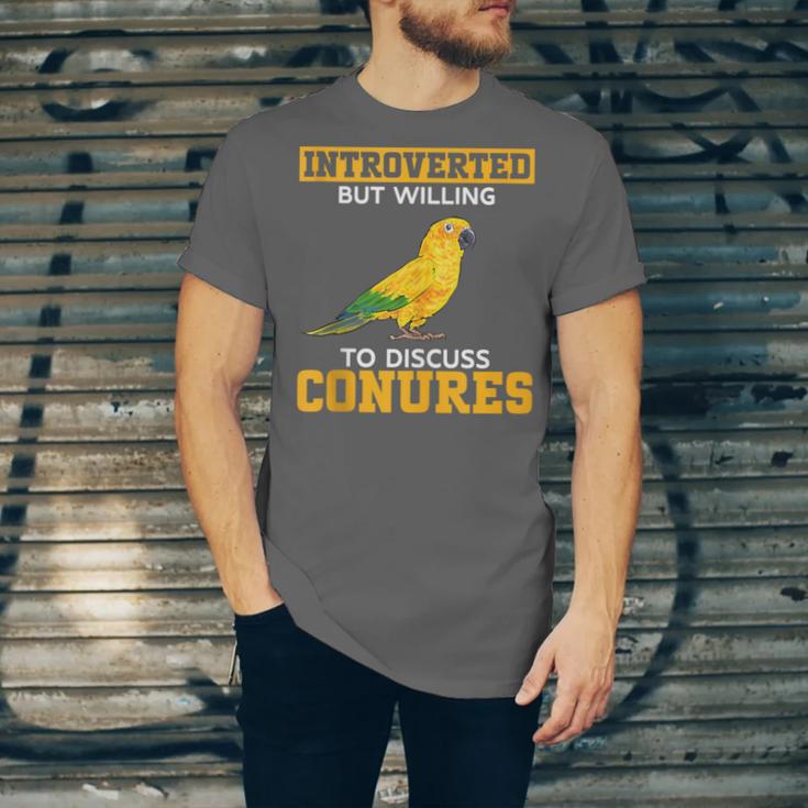 Sun Conure Introvert Parrot Bird Sun Conure Unisex Jersey T-Shirt Sun Conure Introvert Parrot Bird Sun Conure Unisex Jersey T-Shirt