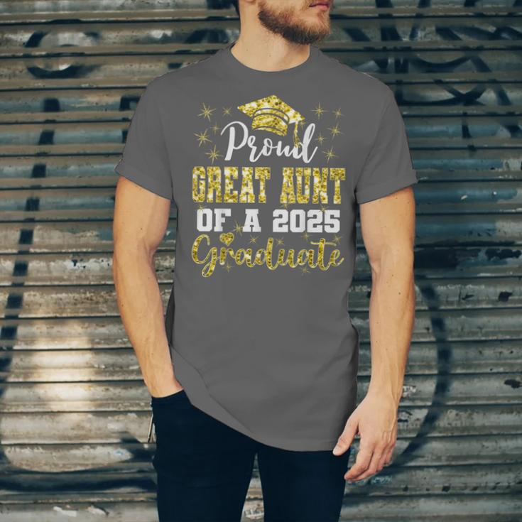 Super Proud Great Aunt Of 2025 Graduate Graduation Family Unisex Jersey T-Shirt