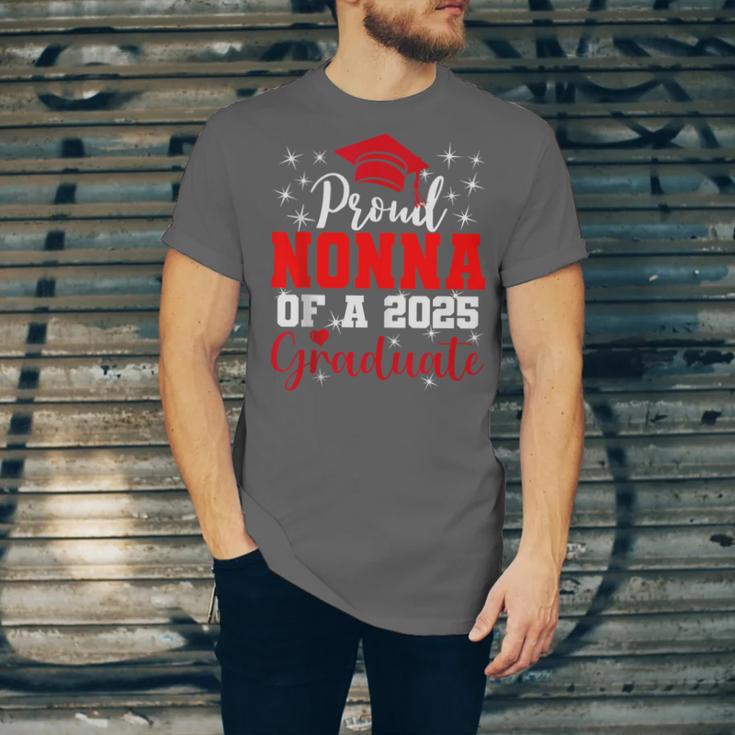 Super Proud Nonna Of 2025 Graduate Senior Graduation Family Unisex Jersey T-Shirt