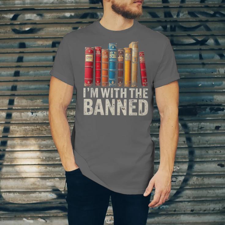 Support Banned Books Freedom I'm With The Banned Unisex Jersey T-Shirt
