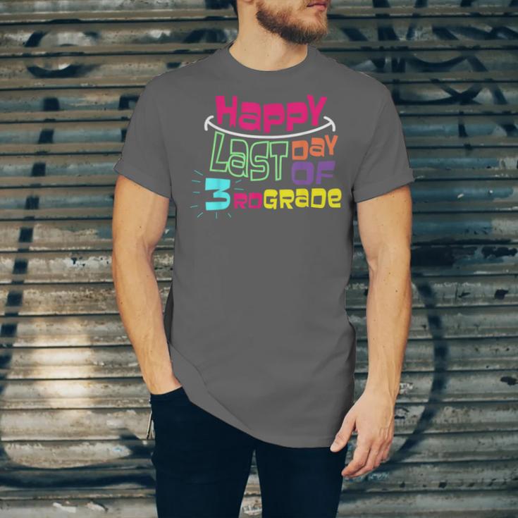 Sweet Happy Last Day Of 3rd Grade Kids GraduationUnisex Jersey T-Shirt