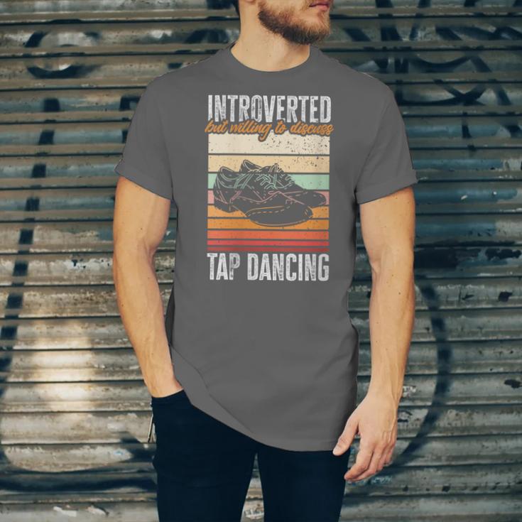 Tap Dancing Introvert Teacher Tap Dancer Tap Dance Unisex Jersey T-Shirt Tap Dancing Introvert Teacher Tap Dancer Tap Dance Unisex Jersey T-Shirt