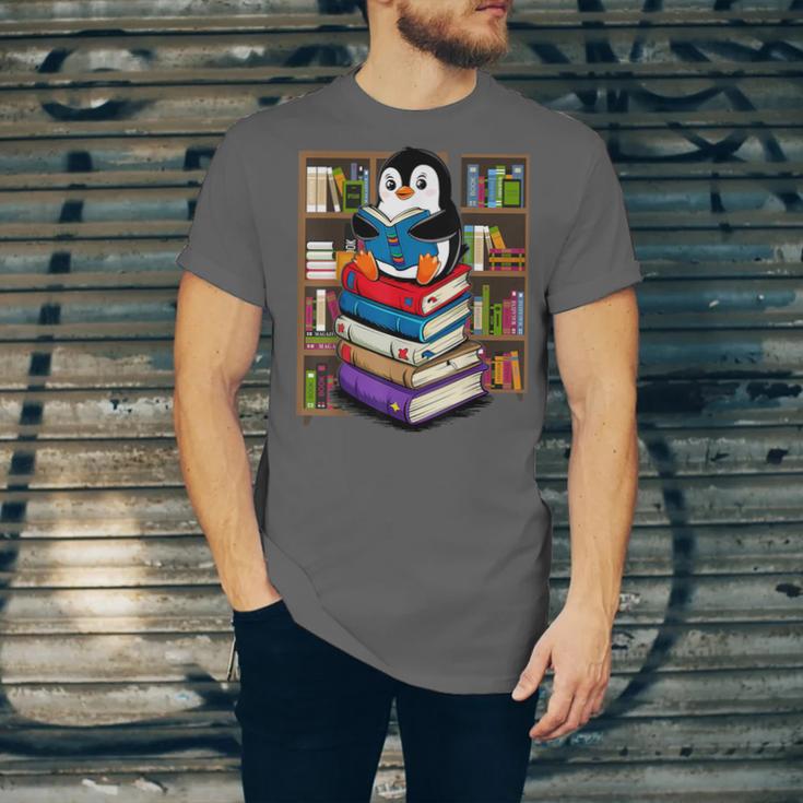 Teacher Librarian Kawaii Penguin Book Lover Penguin Unisex Jersey T-Shirt Teacher Librarian Kawaii Penguin Book Lover Penguin Unisex Jersey T-Shirt